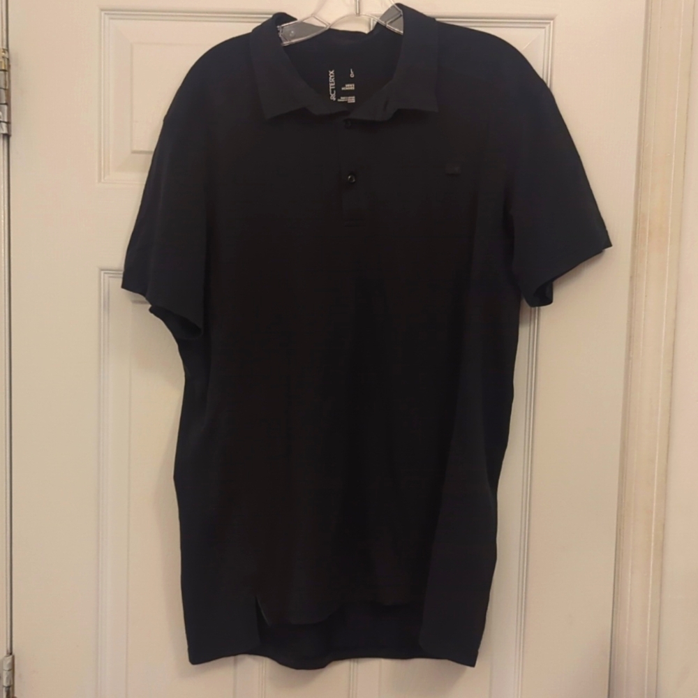 Arc'teryx Captive Polo Short Sleeve Black Large